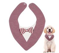 Dog Wedding Bandana, Stylish Tuxedo for Dogs, Funny Birthday Outfit with Collar Accessories for Small, Medium, and Large Breed Dogs, Perfect for Pet Formal Wear for Special Occasions