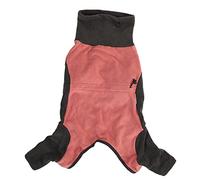 Dog Winter Coat 4 Legged | High Neck Polyester Jacket with Adjustable Buckle | Water - Shedding Dog Clothes for Small/Medium Breeds | Indoor & Outdoor Apparel (M)