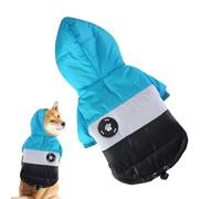 Dog Winter Coat, Soft Warm Puppy Clothes, 11.42x8.27x0.79inch Size, Windproof Dog Jacket, Soft Design, Outdoor Warmth Protection for Medium and Large Pet, Pink, Blue, Yellow