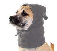 Dog Winter Hat - 20.5-21.5x26-28cm Comfortable Fleece Funny Transforming