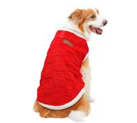 Dog Winter Jacket - Cat And Dog Sweater | Dog Cold Weather Coats Plush | Pet Cold Weather Clothes Cats Coat | Pajamas Dog Winter Vest | Polyester Dog Sweater for Medium Large Dogs Cats & Pets Supplies