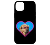 Dog with Swimming Goggles Funny Golden Retriever Meme Pool Coque pour iPhone 14 Plus