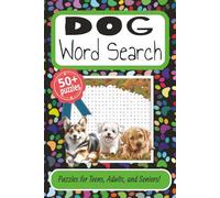 Dog Word Search: Word Searches with Easy to Read Print about all things dog, puppies, canines and More | 6x9 inches, 110 pages| 50+ Puzzles... Gift for Vacations, Holidays and Free Times