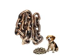 Dog Yard Chain, Lightweight Puppy Training Lead with Secure Outdoor Design | Lightweight Pet Lead Secure Chain Design Supports Training Exercise Controlled Roaming With Large Medium Small Dogs Yard Park