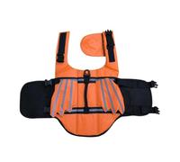 Dog1 Gilet flottant pour animal de compagnie avec poignée de levage 1 | Maillot de bain de sécurité pour animal de compagnie - Pour l'été, la plage, le lac, la rivière, la piscine, la natation