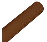 DOGACA Housse de Coussin Ronde for Traversin Cylindrique - Taie d'oreiller avec Fermeture Éclair, Respirante Housse Lavable for Oreiller de Corps Long (Housse Uniquement)(4,90x20cm)