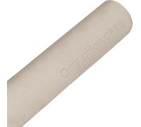 DOGACA Housse de Coussin Ronde for Traversin Cylindrique - Taie d'oreiller avec Fermeture Éclair, Respirante Housse Lavable for Oreiller de Corps Long (Housse Uniquement)(19,90x20cm)