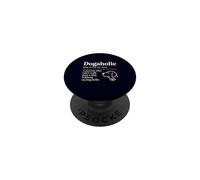 Dogaholic Définition drôle Amoureux des Chiens PopSockets PopGrip Adhésif