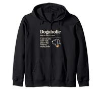 Dogaholic Définition drôle Amoureux des Chiens Sweat à Capuche