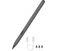 DOGAIN USI2.0 Stylet pour Amazon Fire HD 10/Max 11 Tablet/ASUS/Lenovo/HP/Acer Chromebook 4096 Niveaux Pression Palm Rejet Stylet numérique Type-C Corps en aluminium Charge rapide