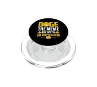 Doge : Le mème, Le Mythe, la légende de la cryptographie PopSockets PopGrip pour MagSafe