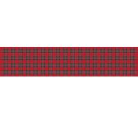 Doge Milano Chemin de cuisine, 100% Made in Italy, Tapis antitache avec impression numérique, Chemin de table antidérapant et lavable, Modèle Tartan - Dalya, cm 240x52
