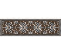 Doge Milano Chemin de cuisine, 100% Made in Italy, Tapis antitache avec impression numérique, Chemin de table antidérapant et lavable, Modèle Vintage - Olympia, cm 280x52