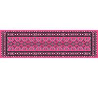 Doge Milano Chemin de cuisine, 100% Made in Italy, Tapis antitache avec impression numérique, Chemin de table antidérapant et lavable, Modèle Vintage - Clara, cm 180x52
