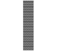 Doge Milano Chemin de cuisine, 100% Made in Italy, Tapis antitache avec impression numérique, Coulisse antidérapante et lavable, Optique - Modèle Anais, 240x52 cm
