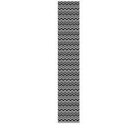Doge Milano Chemin de cuisine, 100% Made in Italy, Tapis antitache avec impression numérique, Coulisse antidérapante et lavable, Optique - Modèle Anais, 280x52 cm