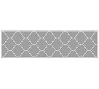 Doge Milano Chemin de cuisine, 100% Made in Italy, Tapis antitache avec impression numérique, Coulisse antidérapante et lavable, modèle Dalida, 180x52 cm