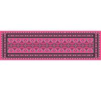 Doge Milano Chemin de cuisine, 100% Made in Italy, Tapis antitache avec impression numérique, Tapis antidérapant et lavable, Modèle Vintage - Clara, 140x52 cm