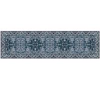 Doge Milano Chemin de cuisine, 100% Made in Italy, Tapis résistant aux taches avec impression numérique, Tapis antidérapant et lavable, Modèle Vintage - Colombe, cm 280x52