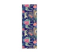 Doge Milano Chemin de cuisine, 100% Made in Italy, Tapis résistant aux taches avec impression numérique, Tapis antidérapant et lavable, Motif géométrique - Della, cm 240x52