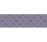 Doge Milano Chemin de cuisine, 100% Made in Italy, Tapis résistant aux taches avec impression numérique, Tapis antidérapant et lavable, Modèle Esperanza, 120x52 cm