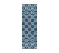 Doge Milano Chemin de cuisine, 100% Made in Italy, Tapis résistant aux taches avec impression numérique, Tapis antidérapant et lavable, Motif géométrique - Dante, 140x52 cm