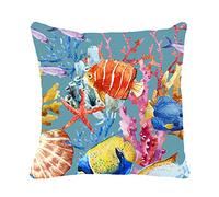 Doge Milano Coussin avec impression numérique, 100% Made in Italy, Coussin de canapé décoratif, amovible et lavable, modèle Isabelle, 40x40x5 cm