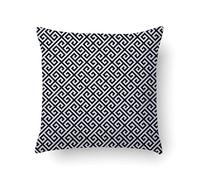 Doge Milano Coussin avec impression numérique, 100% Made in Italy, Coussin de canapé décoratif, amovible et lavable, modèle Messiah, 40x40x5 cm