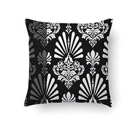 Doge Milano Coussin avec impression numérique, 100% Made in Italy, Coussin de canapé décoratif, amovible et lavable, modèle Margaux, 40x40x5 cm