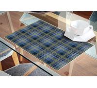Doge Milano - Ensemble de 2 Sets de Table Rectangulaires, 100% Made in Italy, Sets de Table Américains avec Impression Numérique, Antidérapants et Lavables, Modèle de Noël - Wenona, cm 40x30