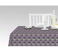 Doge Milano Nappe avec impression numérique, 100% Made in Italy Nappe antidérapante pour salle à manger, lavable et antitache, Modèle Hermes - Rondissone, cm 240x140