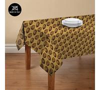 Doge Milano Nappe avec impression numérique, 100% Made in Italy Nappe antidérapante pour salle à manger, lavable et antitache, Modèle Maiolica - Roskilde, cm 180x140