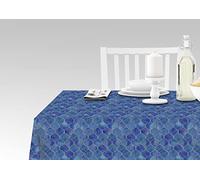 Doge Milano Nappe avec impression numérique, 100% Made in Italy Nappe antidérapante pour salle à manger, lavable et antitache, Modèle Marrakech - Roccavione, 140x180 cm