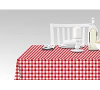 Doge Milano Nappe avec impression numérique, 100% Made in Italy Nappe antidérapante pour salle à manger, lavable et antitache, Modèle Maiolica - Ruoqiang, cm 240x140