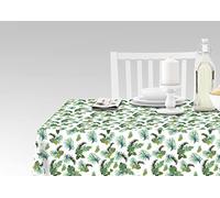 Doge Milano Nappe avec impression numérique, 100% Made in Italy Nappe antidérapante pour salle à manger, lavable et antitache, Modèle Raul, cm 140x240