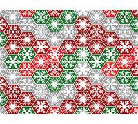 Doge Milano Set de 2 sets de table rectangulaires, 100% Made in Italy, Sets de table américains avec impression numérique, antidérapants et lavables, Modèle Sela, 40x30 cm