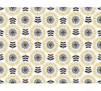Doge Milano Set de 2 sets de table rectangulaires, 100% Made in Italy, Sets de table américains avec impression numérique, antidérapants et lavables, Modèle Seraphine, 40x30 cm