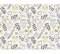 Doge Milano Set de 2 sets de table rectangulaires, 100% Made in Italy, Sets de table américains avec impression numérique, antidérapants et lavables, Modèle Severina, 40x30 cm