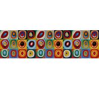 Doge Milano Tapis de cuisine, 100% Made in Italy, Tapis antitache avec impression numérique, Tapis antidérapant et lavable, Modèle Estcourt, 120x52 cm