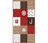 Doge Milano Tapis de cuisine, 100% Made in Italy, Tapis antitache avec impression numérique, Tapis antidérapant et lavable, Modèle Altamira, 100x52 cm