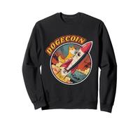 Dogecoin Crypto Coin Drôle Monnaie Digital Finance Sweatshirt