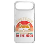 Dogecoin vers La Lune Rétro Crypto Trader Chien Shiba HODL Coque pour iPhone Air