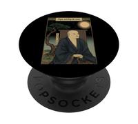 Dogen Zenji Moine Bouddhiste Méditation Art Japonais Traditionnel PopSockets PopGrip Adhésif