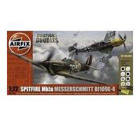 Dogfight Double Spitfire 1a/bf 109e - 1:72e - Airfix G