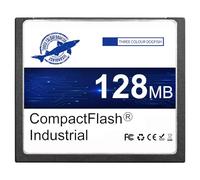 Dogfish 128Mo Compact Flash Card Carte Mémoire CF Type I Haute Performance FAT16 pour Équipements Industriels et Appareils Photo Numériques Anciens