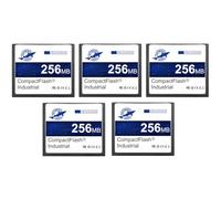 Dogfish 5 Pack 256Mo Compact Flash Card Carte Mémoire CF Type I Haute Performance FAT16 pour Équipements Industriels et Appareils Photo Numériques Anciens