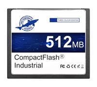 Dogfish 512Mo Compact Flash Card Carte Mémoire CF Type I Haute Performance FAT16 pour Équipements Industriels et Appareils Photo Numériques Anciens