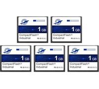Dogfish Carte Mémoire Compact Flash 1Go 5 Pack, Carte Cf Type I Pour Équipement Industriel Et Appareil Photo Numérique Ancien Modèle