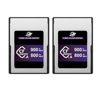 Dogfish CFexpress Lot de 2 cartes mémoire 256 Go type A jusqu'à 900 Mo/s de lecture pour appareils photo Sony Alpha/FX 4 K 8 K et prise de vue en rafale haute vitesse