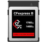 Dogfish CFexpress Type B 2To Carte Mémoire, jusqu'à 1700 Mo/s en Lecture, CF Express Memory Card pour Enregistrement vidéo RAW 4K 8K avec Nikon Canon Panasonic Caméra